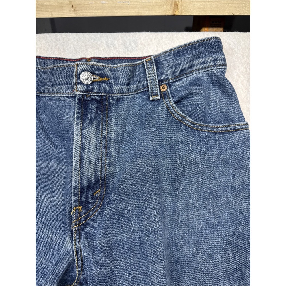 Vintage Levi's 550 Women's Relaxed Fit Tapered Leg Med Wash Size 12M - Picture 10 of 16